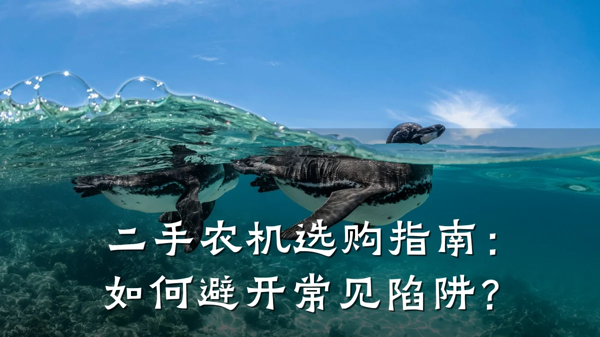 二手农机选购指南：如何避开常见陷阱？